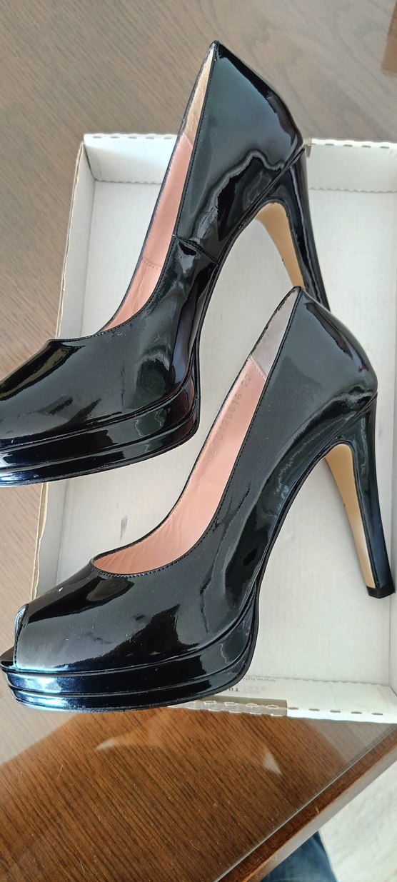 YENİ DERİMOD HAKİKİ DERİ RUGAN 38 NUMARA STİLETTO - Görsel 2