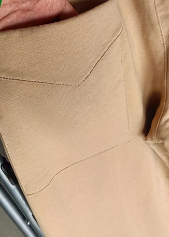 SIFIR Bej Rahat Kesim Kadın Sweatpant - Görsel 4