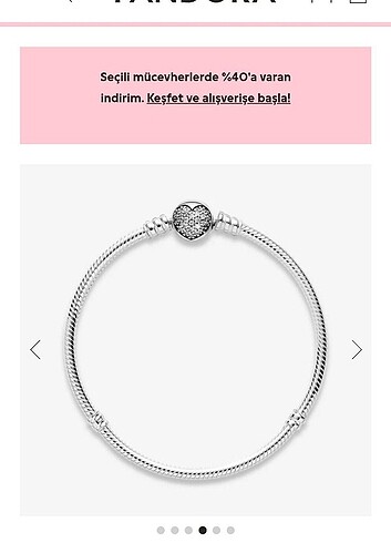 Pandora Pandora ve charm 