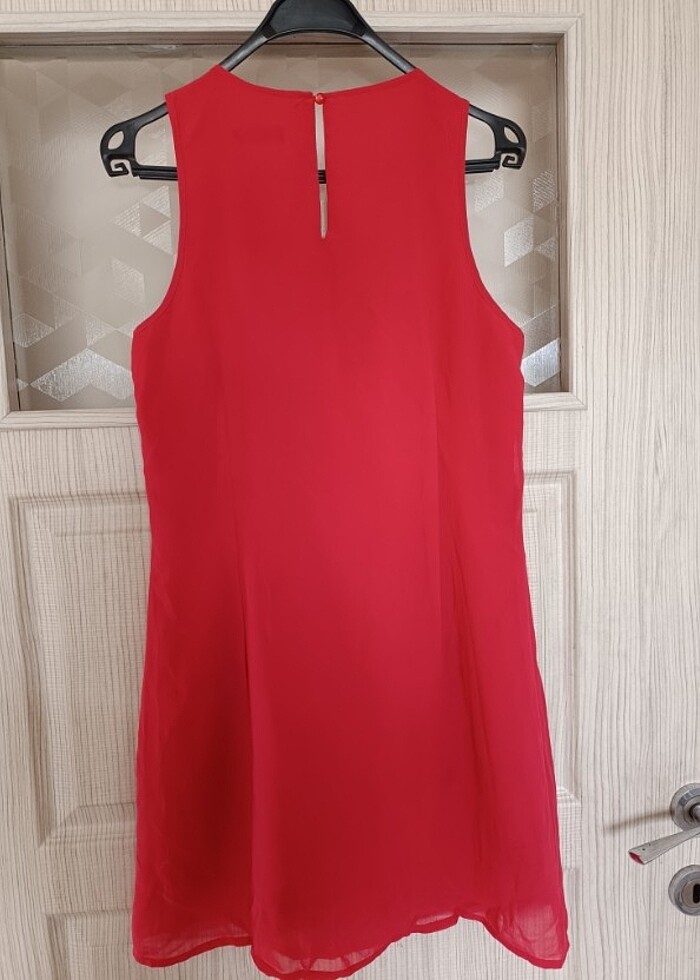 Nar çiçeği mini abiye M beden  - Görsel 2