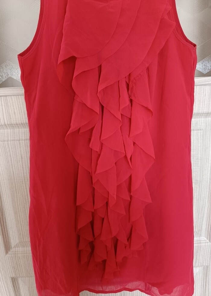 Nar çiçeği mini abiye M beden  - Görsel 3