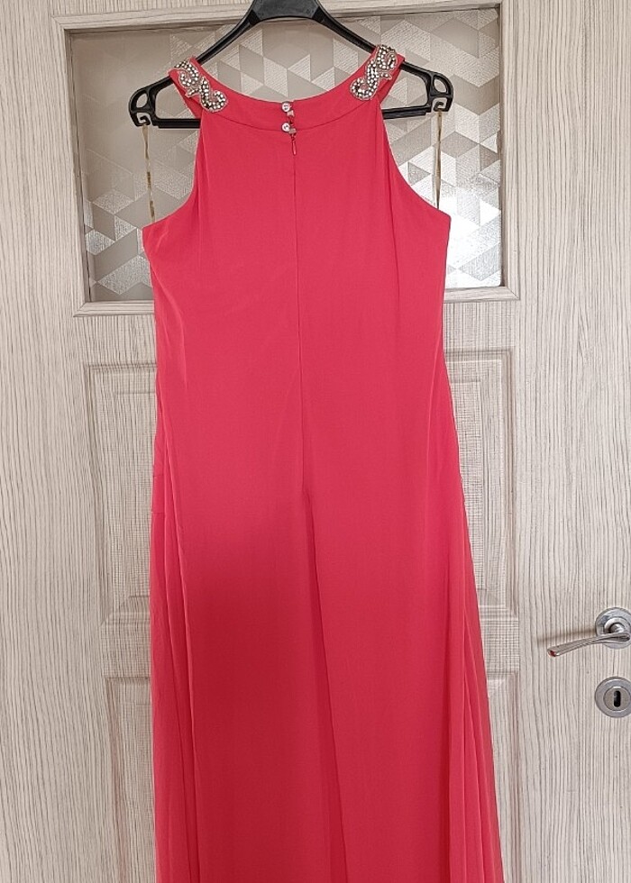 Narçiçeği XL beden uzun abiye  - Görsel 3