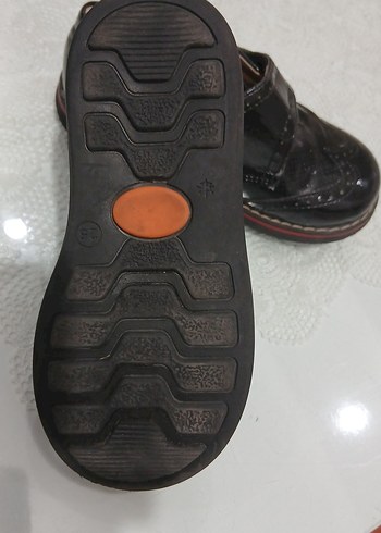 Koyu Kahverengi Yılan Desenli Tokalı Erkek Çocuk Ayakkabısı - Görsel 2
