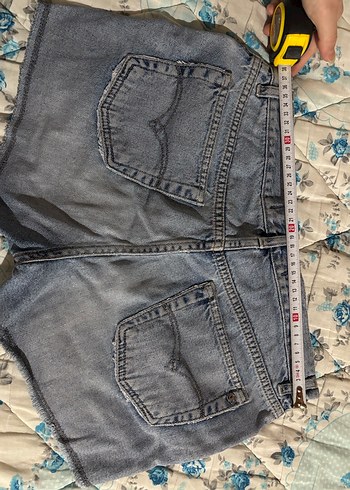 Colins Düğmeli Mini Denim Şort - Görsel 2