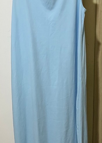 Bohem Çok Renkli Uzun Salaş Elbise - Görsel 4