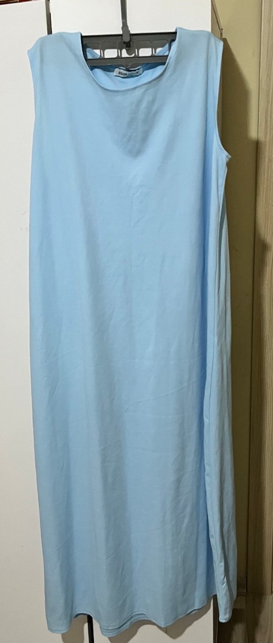 Bohem Çok Renkli Uzun Salaş Elbise - Görsel 4