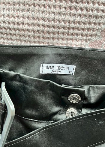 Deri pantolon kadın - Görsel 2