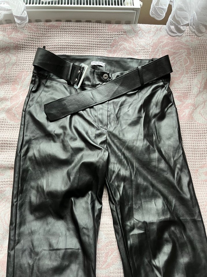 Deri pantolon kadın - Görsel 3