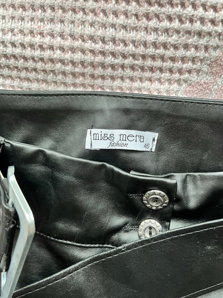 Deri pantolon kadın - Görsel 2