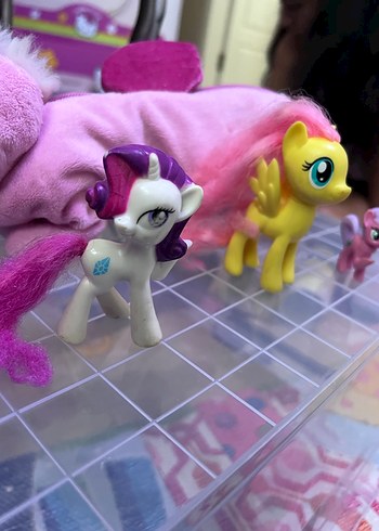  Beden Renk Renkli My Little Pony Figürleri ve Pony Kalemlik