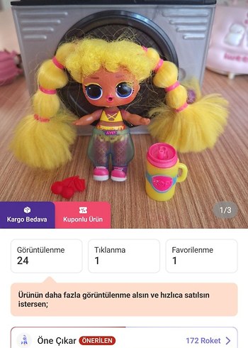 Lolybon 2 Adet LoL bebekler