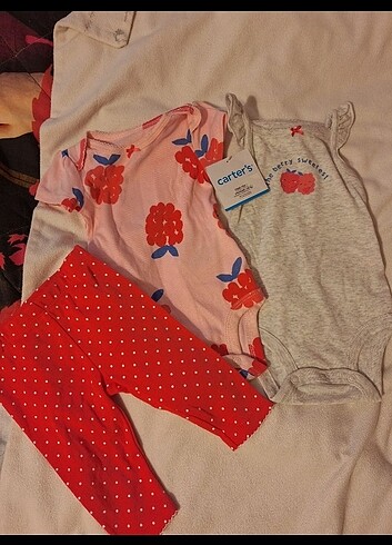 3 Ay Beden Carter's 3lü set
