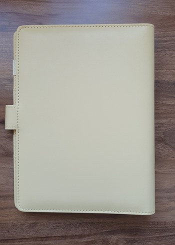 A5 Sarı Macaron Binder