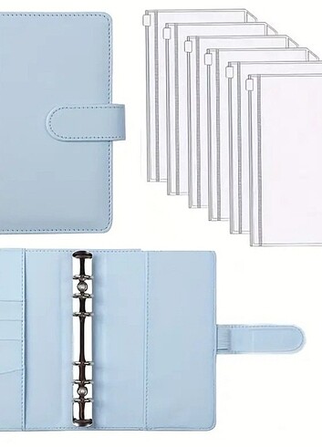 A5 ve A6 Macaron binder çeşitleri