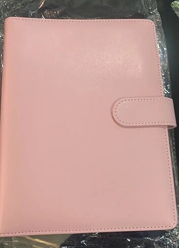 A5 pembe Macaron Binder 