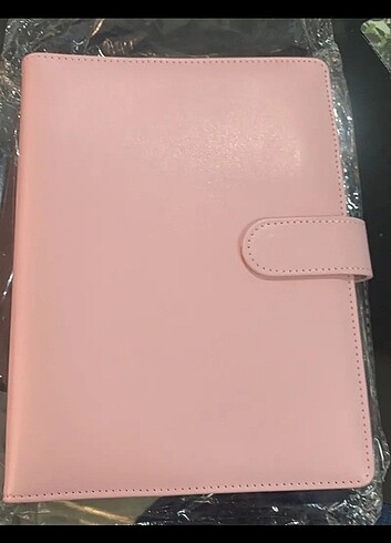 A5 Pembe ve Mavi Macaron Binder