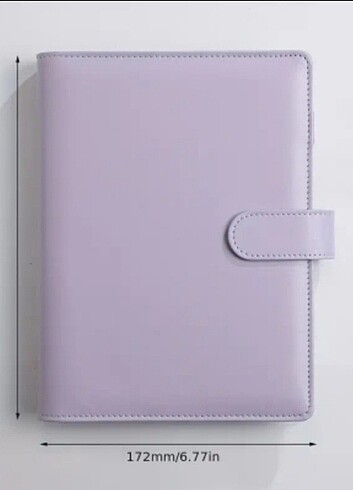  A5 Mor Macaron Binder