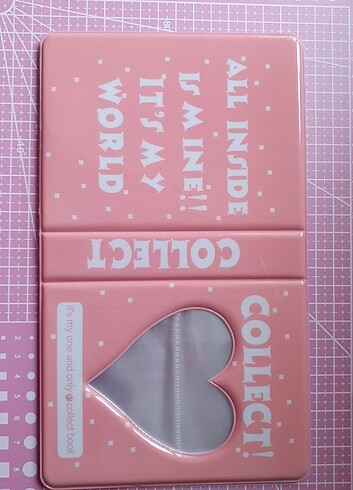 2 Bölmeli Pembe Binder