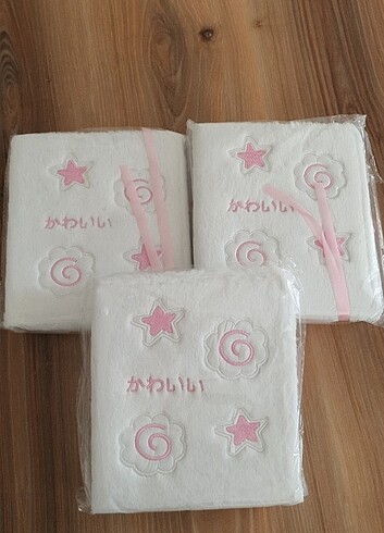 A5/A6 Pembe Beyaz Peluş Binder