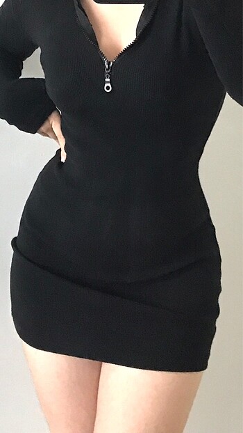 m Beden siyah Renk Mini elbise