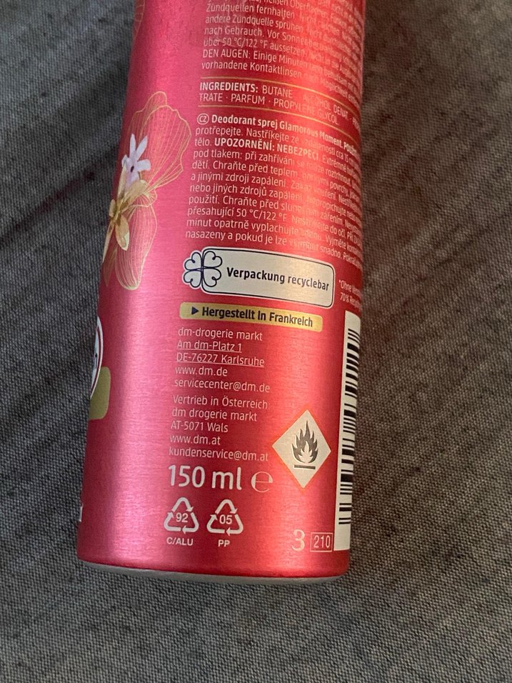 Balea Kadın Parfümlü Deodorant - Görsel 3