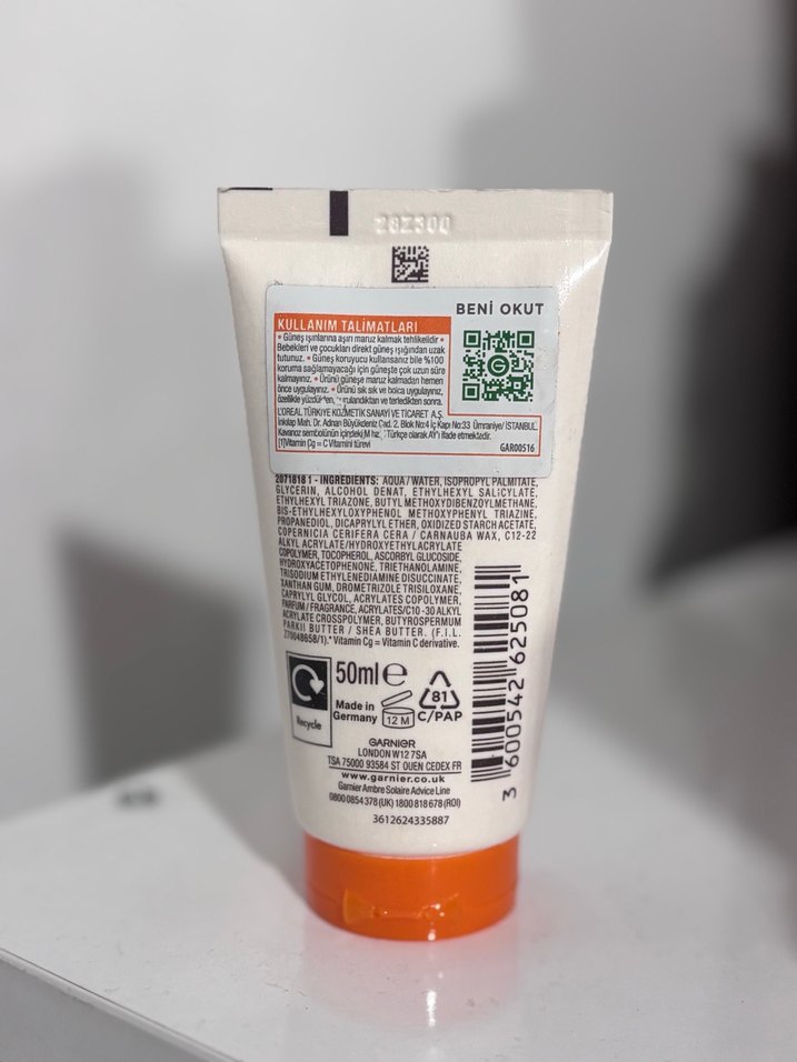 Garnier Ambre Solaire SPF 50 Koruyucu Süt - Görsel 2