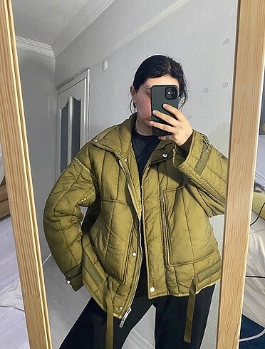 Zara kapitone ceket