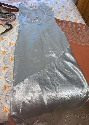 Parlak abiye elbise - Görsel 6