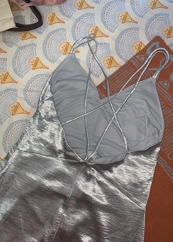 Parlak abiye elbise - Görsel 2