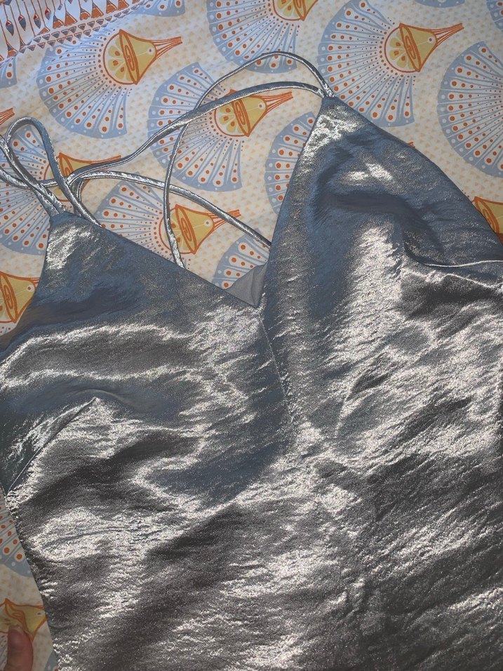 Parlak abiye elbise - Görsel 3