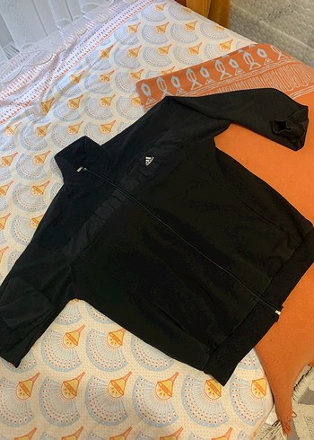 Siyah Fermuarlı Erkek  Sweatshirt - Görsel 2