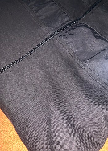 Siyah Fermuarlı Erkek  Sweatshirt - Görsel 4