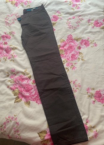 Erkek Kahverengi Rahat Kesim Pantolon - Görsel 4