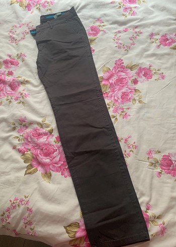 Erkek Kahverengi Rahat Kesim Pantolon - Görsel 2