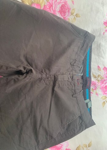 Erkek Kahverengi Rahat Kesim Pantolon - Görsel 6