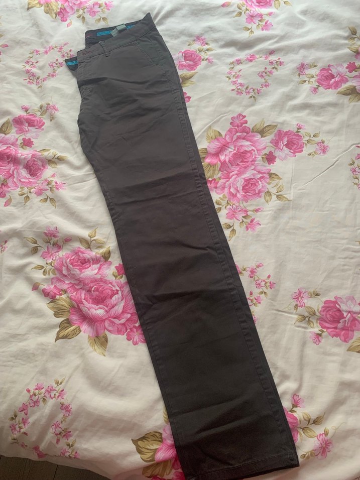 Erkek Kahverengi Rahat Kesim Pantolon - Görsel 4