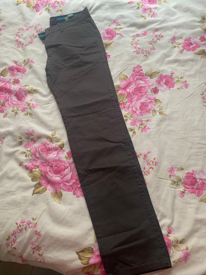 Erkek Kahverengi Rahat Kesim Pantolon - Görsel 2