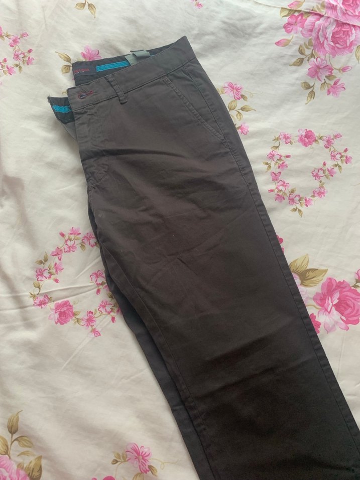 Erkek Kahverengi Rahat Kesim Pantolon - Görsel 3