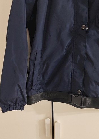 Erkek Lacivert Düğmeli Street Wear Mont - Görsel 3