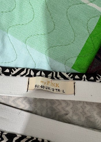 Bohem Etnik Desenli Pilili Midi Etek - Görsel 2