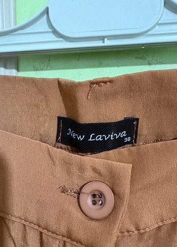 Tarçın Midi Kadın Pantolon - Görsel 3