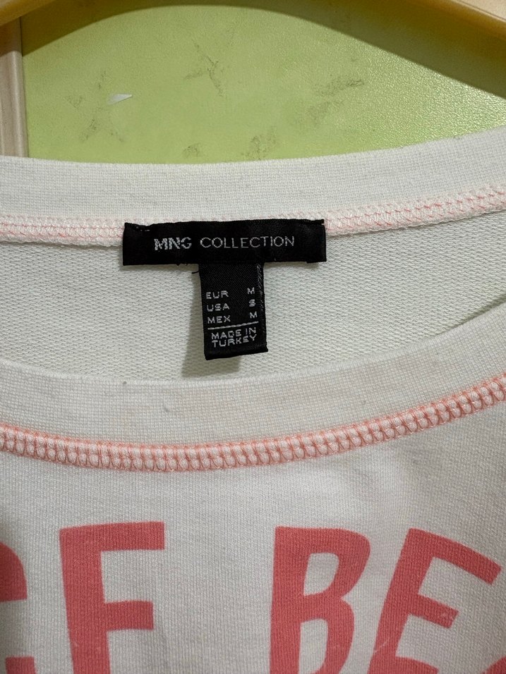 Venice Beach Baskılı Beyaz Sweatshirt - Görsel 3