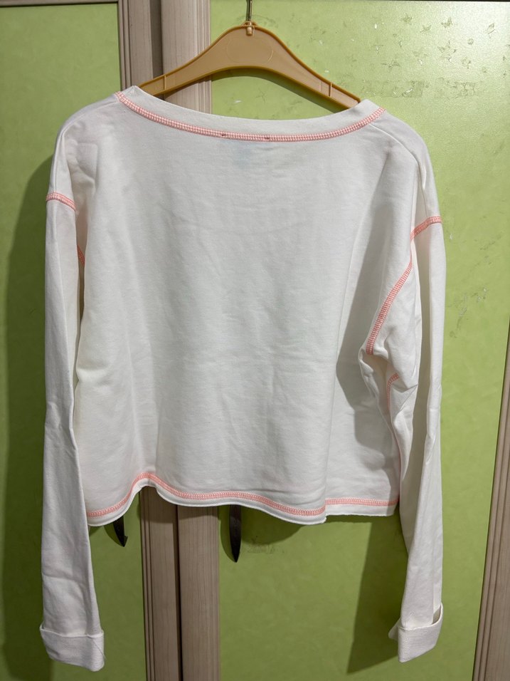 Venice Beach Baskılı Beyaz Sweatshirt - Görsel 2