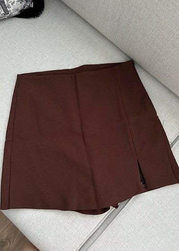 s Beden Zara kahverengi şort etek
