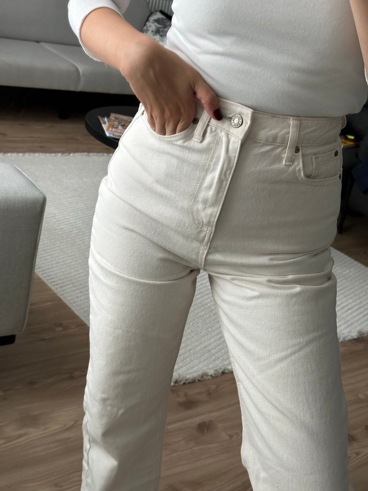 Bej trendyolmilla jean - Görsel 2