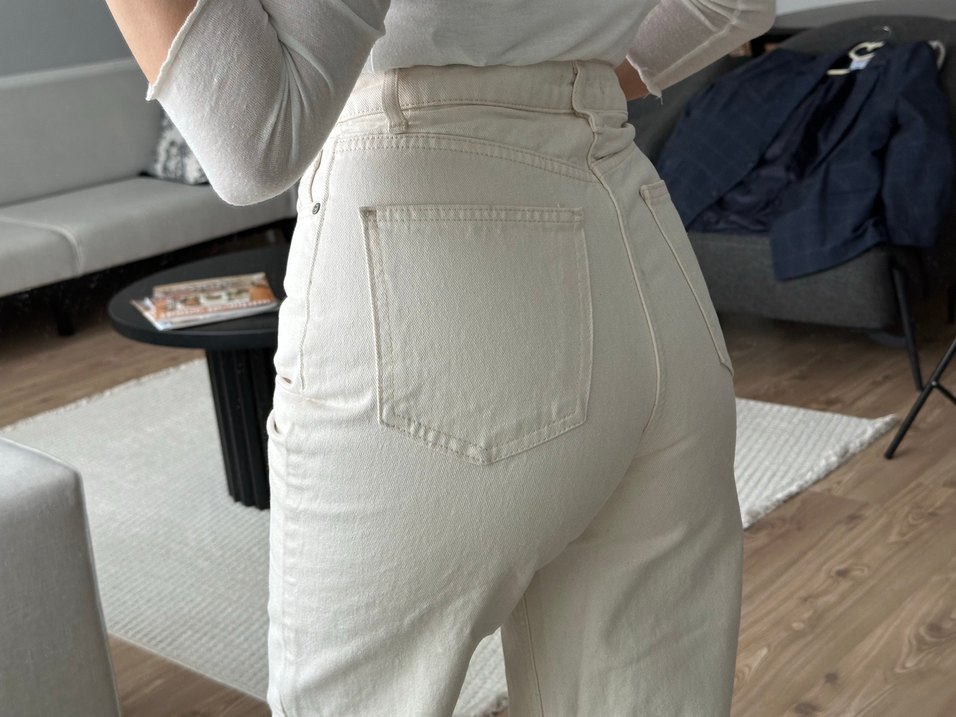 Bej trendyolmilla jean - Görsel 3