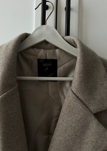 Belden oturtmalı nubuk ceket - Görsel 5