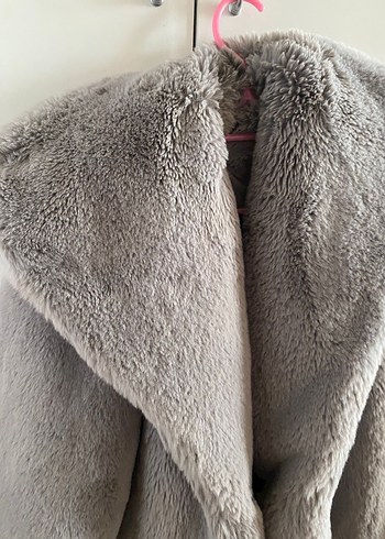 Gri peluş kaban - Görsel 2