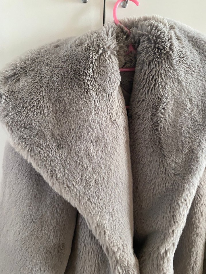 Gri peluş kaban - Görsel 2