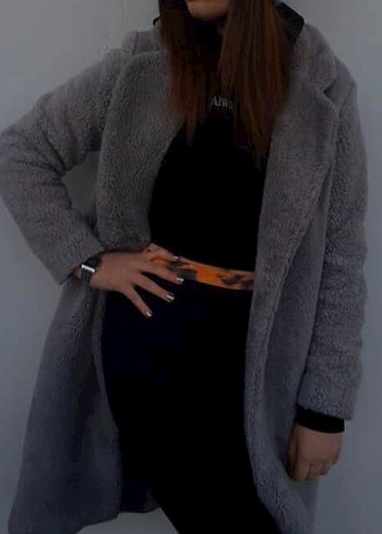 Dilvin gri peluş - Görsel 4